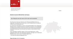 Desktop Screenshot of e-lib.ch