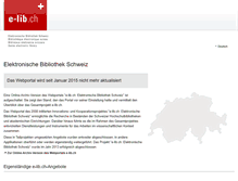 Tablet Screenshot of e-lib.ch